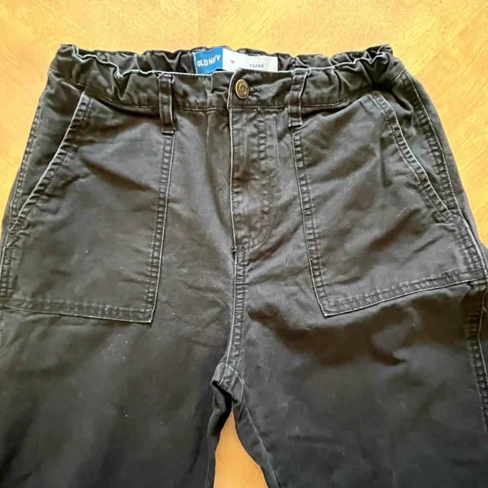 Old Navy Black Utility Pants – Kids Size 18